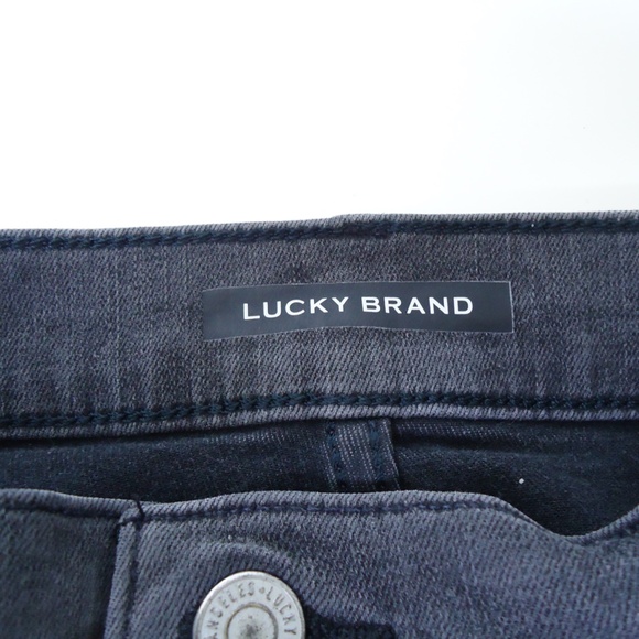 Lucky Brand Gray High-rise Skinny Jeans - Size 34 - Picture 10 of 12